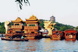 Hangzhou Half Day Sighiseeing Tour: Westlake,Dragon Well Tea Plantation, Hefang Old Street