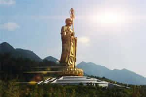 2 Days Jiuhuashan Buddhist Pilgrimage Trip from Huangshan