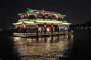 West Lake Night Boat Tour with Impression West Lake