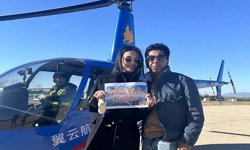 Hangzhou from a New Angle: 1-Day Helicopter Tour & Private Cultural Exploration