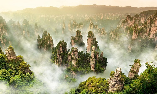 Wulingyuan-Scenic-Area-Zhangjiajie