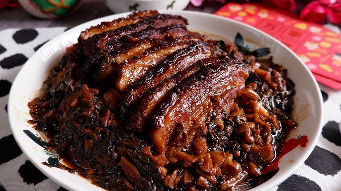 Braised-Pork-Belly-with-Preserved-Vegetables2
